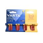 Батарейка Varta Longlife Max Power AAA/LR03 BL  8(5+3)шт (Varta 4703 101 428)
