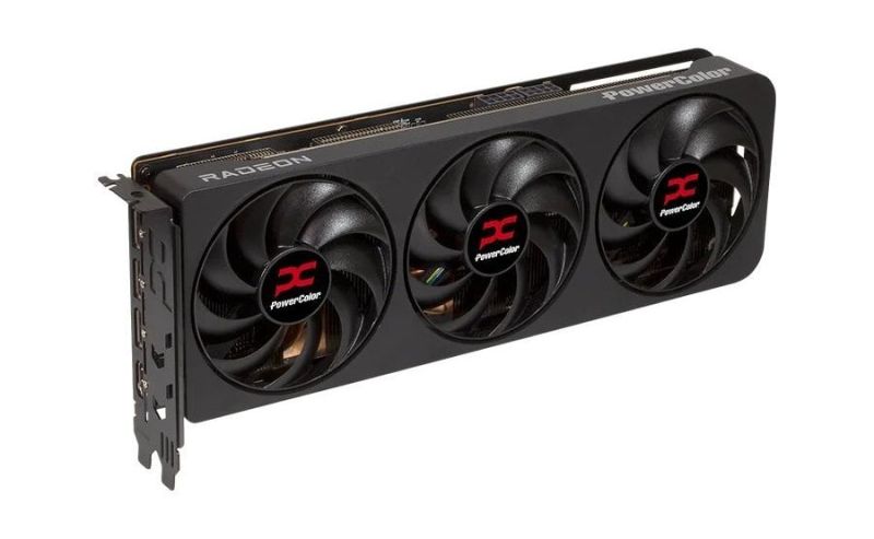 Видеокарта AMD Radeon RX 9070 16GB GDDR6 Reaper PowerColor (RX9070 16G-A) (RX 9070 16G-A)