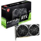 Відеокарта GF RTX 3060 12GB GDDR6 Ventus 2X OC MSI (GeForce (LHR) (RTX 3060 VENTUS 2X 12G OC)