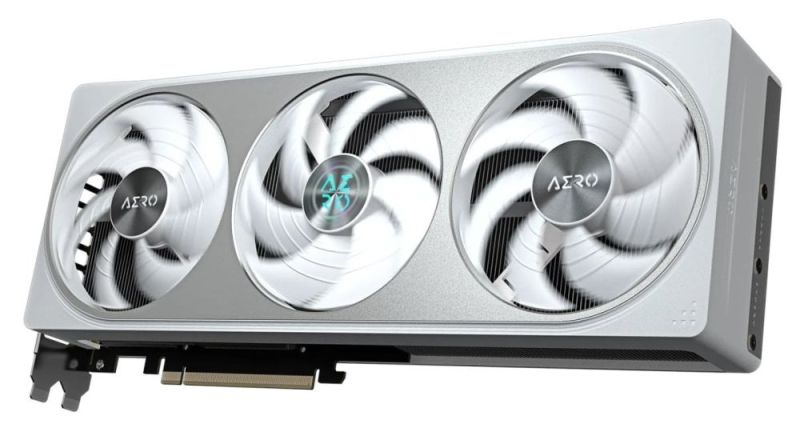 Видеокарта GF RTX 5070 12GB GDDR7 Aero OC Gigabyte (GV-N5070AERO OC-12GD)