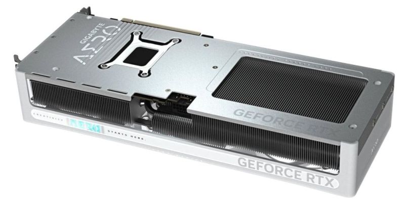 Видеокарта GF RTX 5070 12GB GDDR7 Aero OC Gigabyte (GV-N5070AERO OC-12GD)