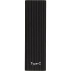 Зовнішня кишеня PowerPlant для SSD M.2 PCIe NVMe USB3.1 (HC380428)