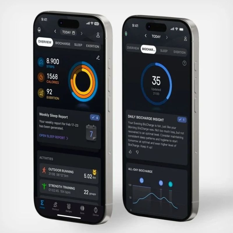 Смарт-годинник Amazfit Active 3 Premium Blue (W2559GL2N)