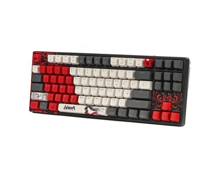 Клавиатура беспроводная Bloody WS87 RGB Naraka Black (WS87 (Naraka))
