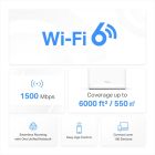 WiFi Mesh-система Mercusys Halo H60X 2-pack (HALO-H60X-2-PACK)