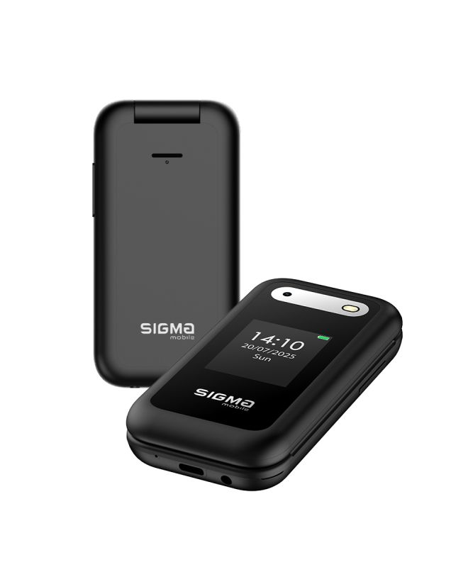 Мобiльний телефон Sigma mobile X-style 281 Clik Dual Sim Black (X-style 281 Clik Black)