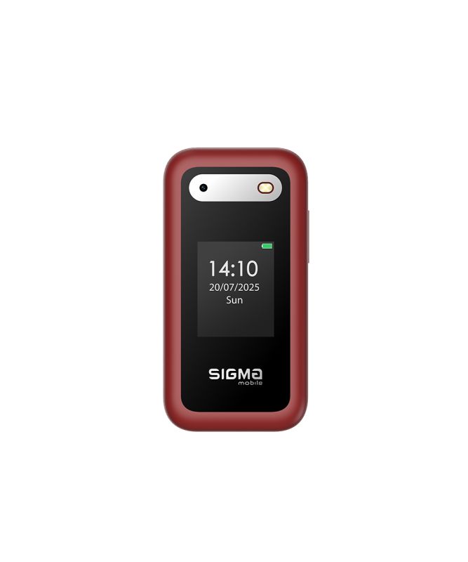 Мобiльний телефон Sigma mobile X-style 281 Clik Dual Sim Red (X-style 281 Clik Red)