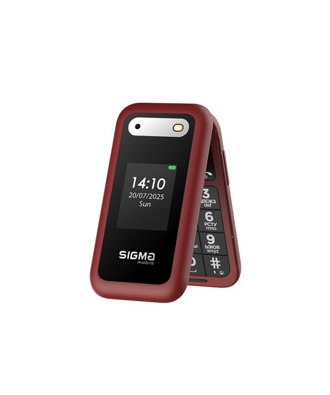 Мобiльний телефон Sigma mobile X-style 281 Clik Dual Sim Red (X-style 281 Clik Red)