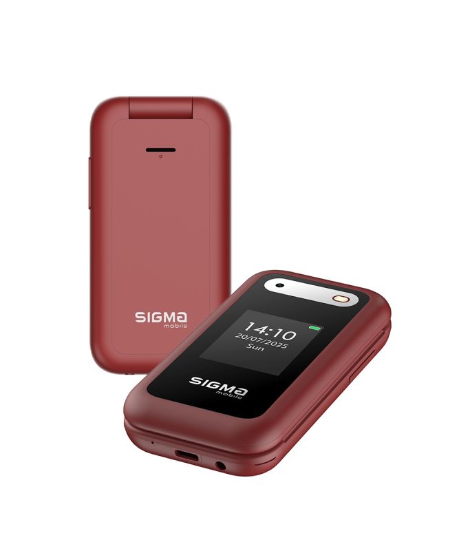Мобiльний телефон Sigma mobile X-style 281 Clik Dual Sim Red (X-style 281 Clik Red)