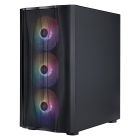 Корпус 1stPlayer Black без БЖ (X3-M-BK-4F1)