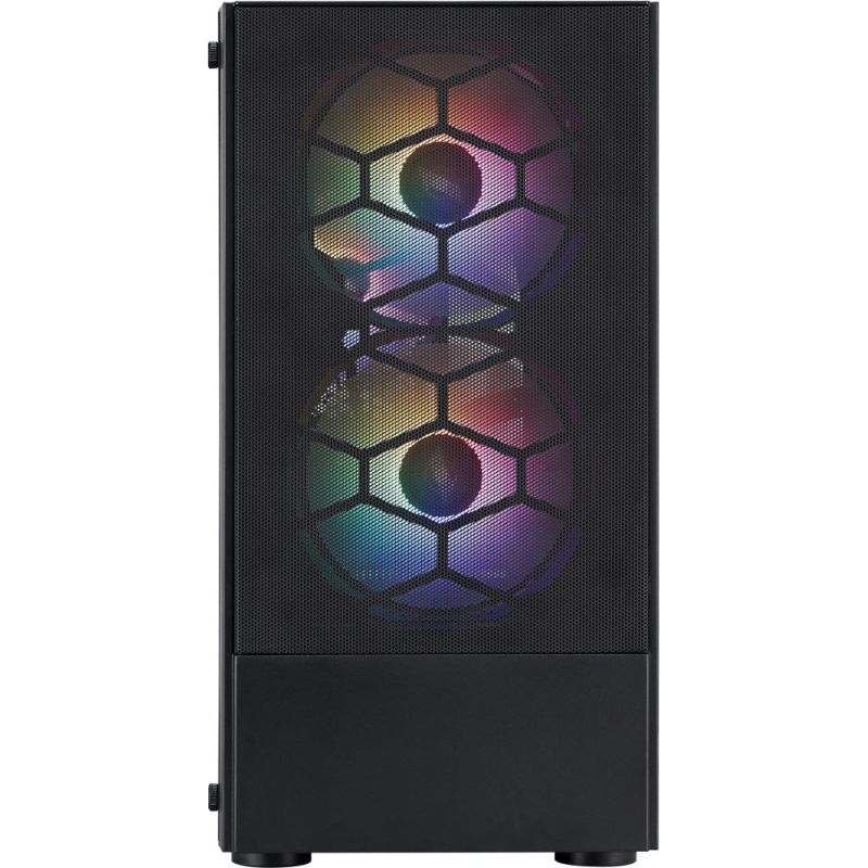 Корпус 1stPlayer Black без БЖ (X4-M-BK-2F1P-1F1)