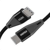 Кабель Choetech USB Type-C - USB Type-C (M/M) 100W, 1 м Black (XCC-1008)