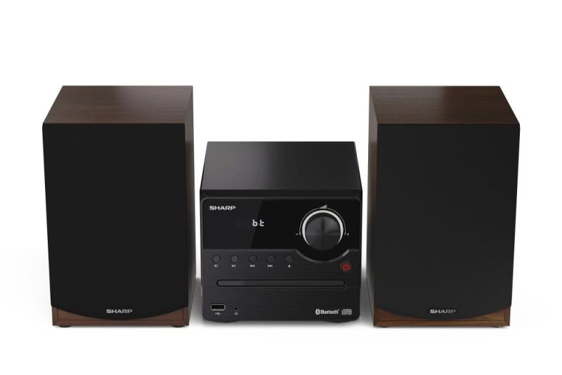 Мікросистема Sharp Micro Sound System Brown (XL-B512(BR))