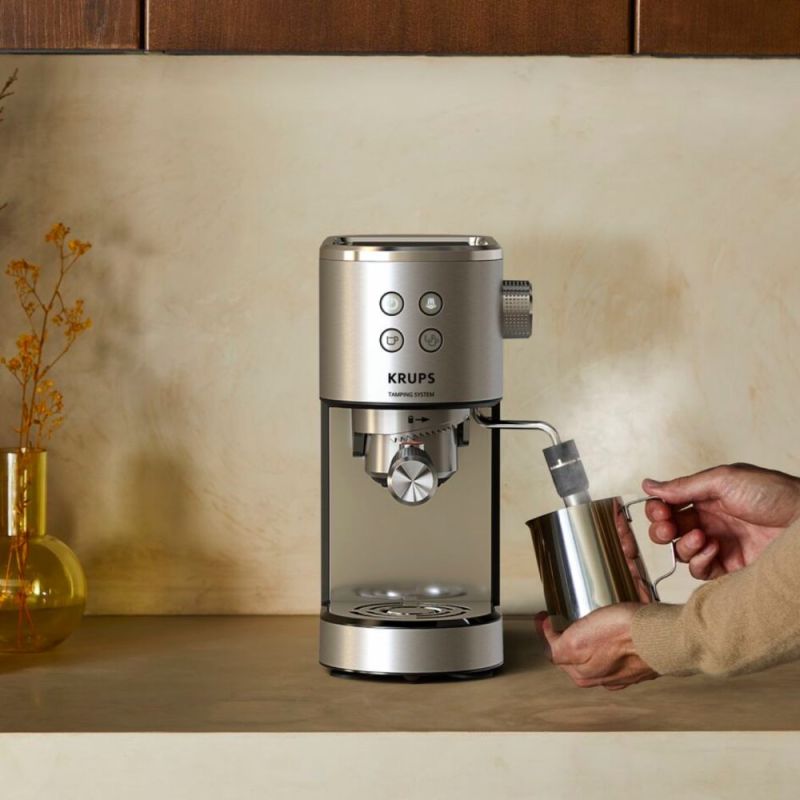 Кофеварка Krups Virtuoso+ Tamping System (XP499EE0)