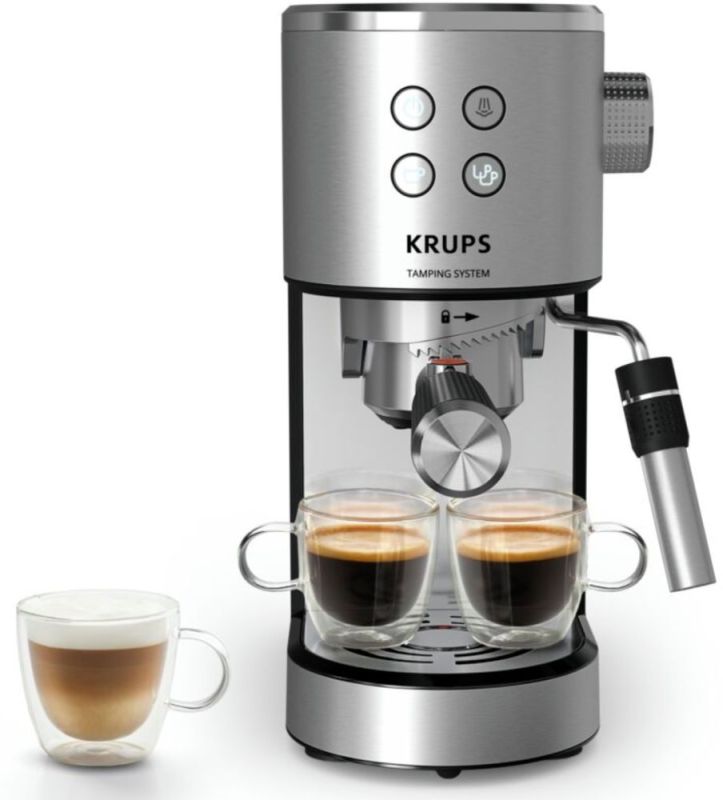 Кофеварка Krups Virtuoso+ Tamping System (XP499EE0)