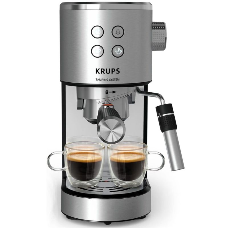 Кофеварка Krups Virtuoso+ Tamping System (XP499EE0)