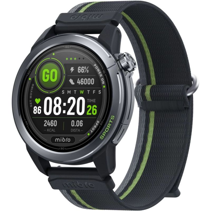 Смарт-годинник Mibro GS Active2 Dark Gray (XPAW024D)