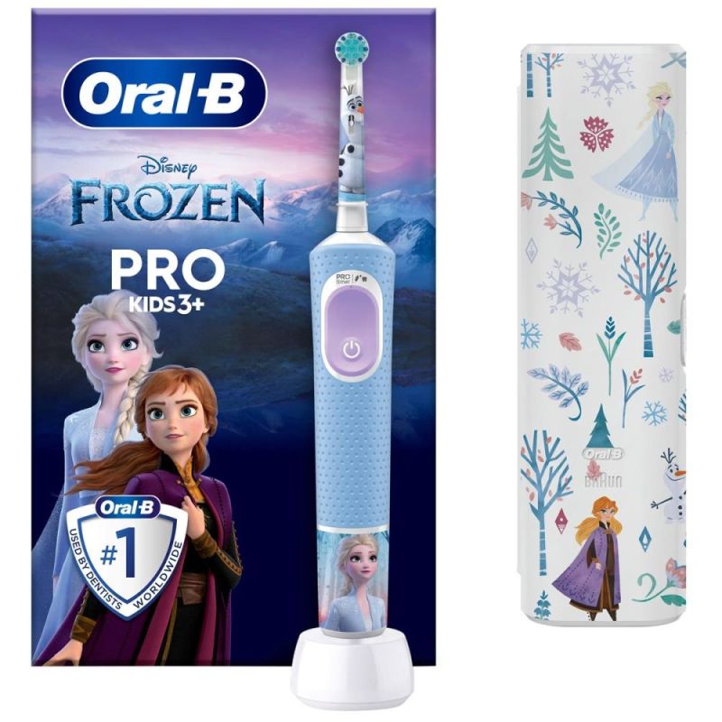 Зубная электрощетка Braun Oral-B Pro Kids D103.413.2KX Frozen (D103.413.2KX Frozen типу 3708 (3+))