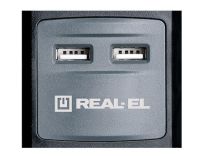 Фільтр живлення REAL-EL RS-3 USB Charge  (EL122500001)