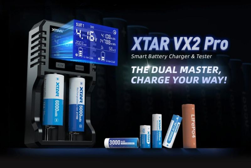Зарядное устройство XTAR VX2 Pro (5063)