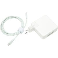 Блок живлення для ноутбуків PowerPlant APPLE 220V, 20V 87W 3A (USB-C) (AP87USBC)