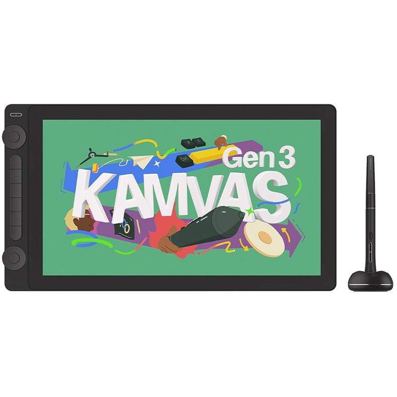 Графічний монітор Huion Kamvas 16 Gen3 + рукавичка (GS1563)