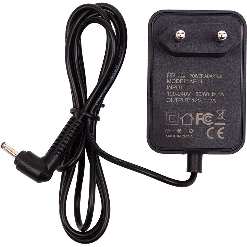 Блок питания для планшетов (зарядное устройство) PowerPlant HUAWEI 220V, 12V 24W 2A (3.5*1.35)