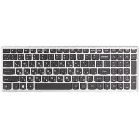 Клавиатура для ноутбука LENOVO Ideapad U510, Z710 черный, черный фрейм