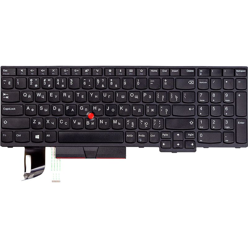Клавиатура для ноутбука LENOVO E580 черный