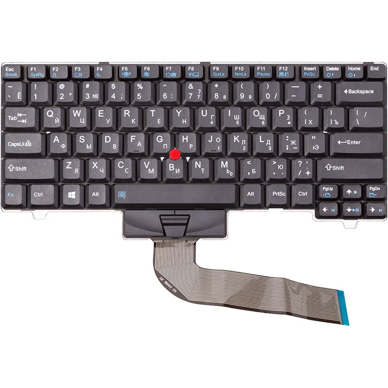 Клавиатура для ноутбука Lenovo ThinkPad SL410K черная, trackpoint