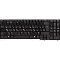 Клавиатура для ноутбука ASUS M50, M50S черная, черный фрейм