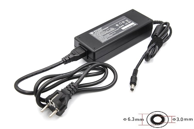 Блок живлення для ноутбуків PowerPlant TOSHIBA 220V, 19V 120W 6.3A (6.3*3.0) (TO120F6330)