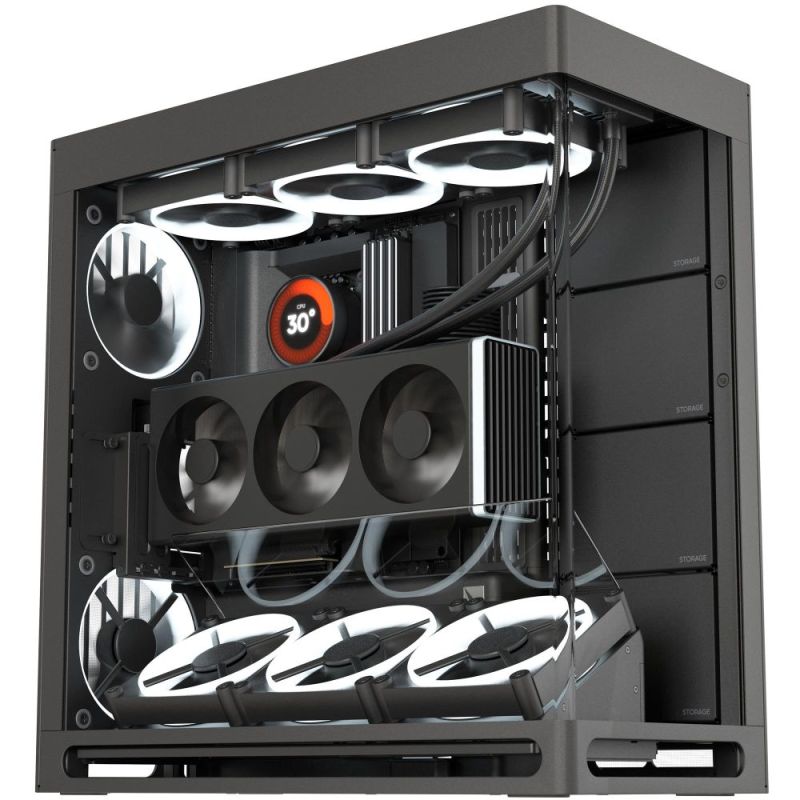 Корпус HAVN HS 420 VGPU Edition Black (HVN-CA-HS420-08)
