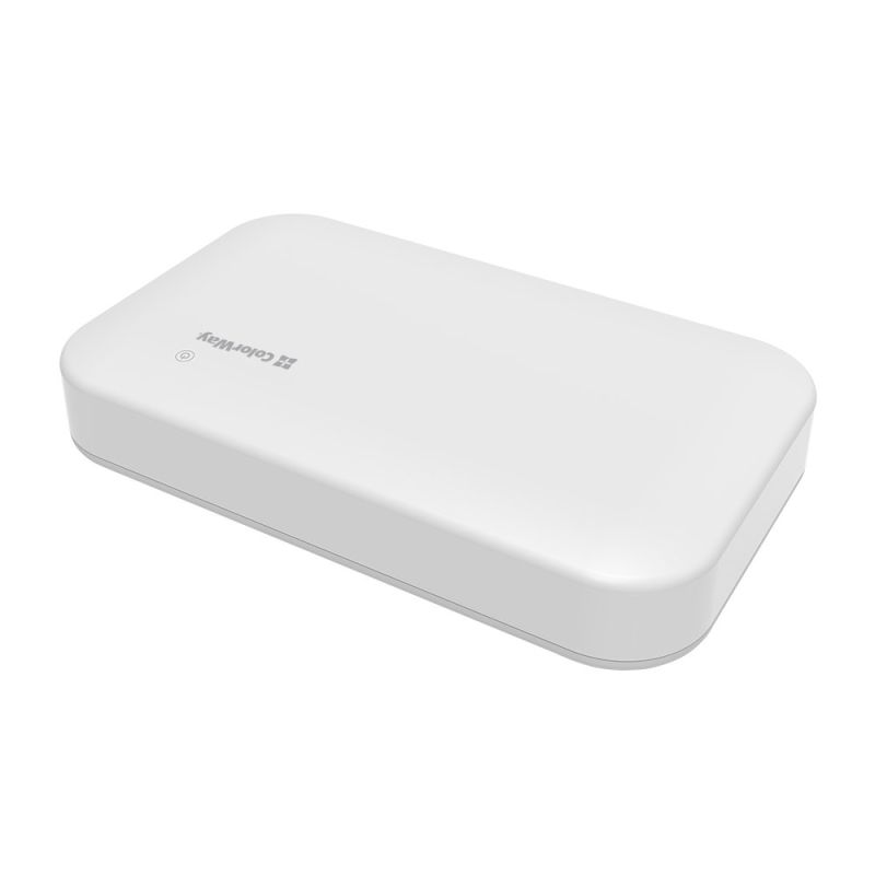 Джерело безперебійного живлення для роутерів/комутаторів ColorWay 10000mAh 21W DC 5V/9V/12V/24V (CW-PB100LI3WT)