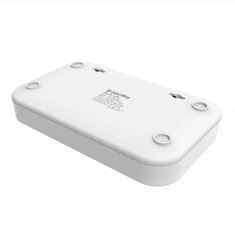 Джерело безперебійного живлення для роутерів/комутаторів ColorWay 10000mAh 21W DC 5V/9V/12V/24V (CW-PB100LI3WT)