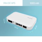 Джерело безперебійного живлення для роутерів/комутаторів ColorWay 10000mAh 21W DC 5V/9V/12V/24V (CW-PB100LI3WT)