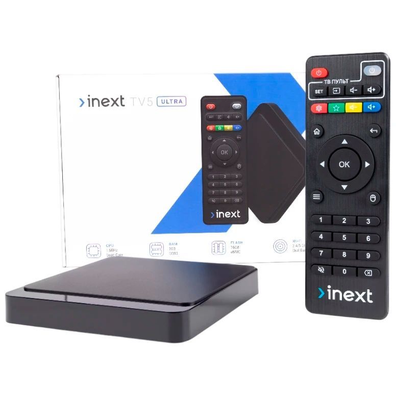 HD-медіаплеєр (iNeXT TV 5 Ultra)
