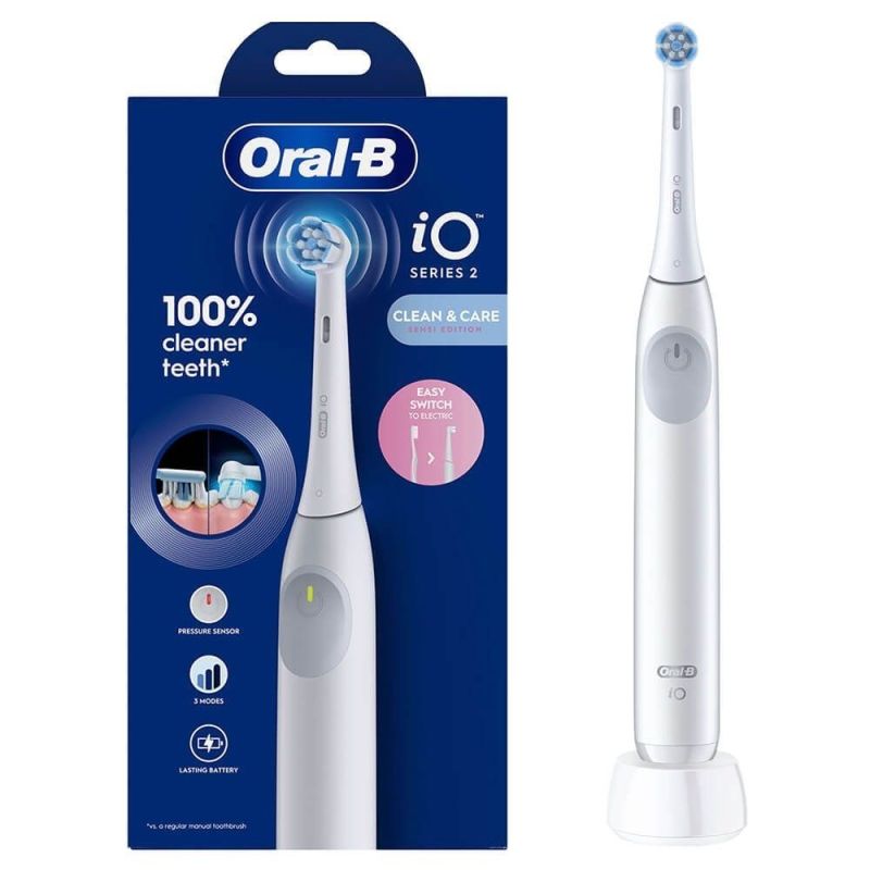 Зубная электрощетка Braun Oral-B (iO Series 2 iOS2.1C9.0 White Sensi Edition)