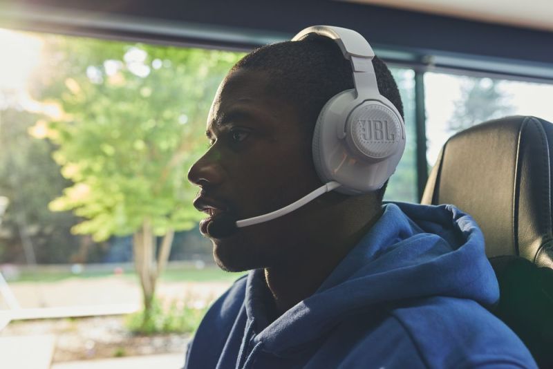 Bluetooth-гарнітура JBL Quantum 360 Wireless White (JBLQTUM360WHT)