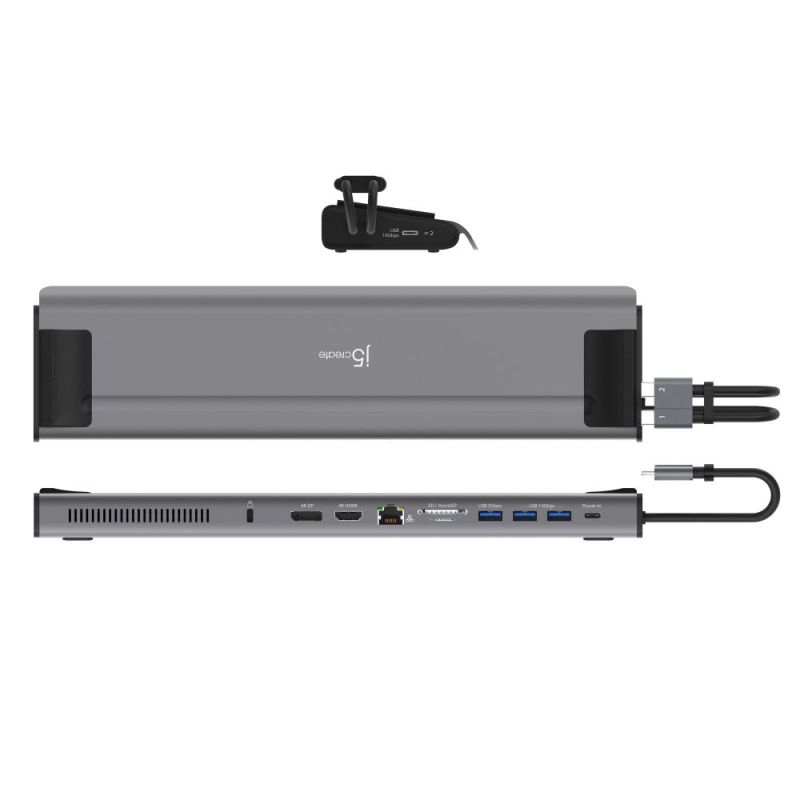 Док-станція J5create USB-C 12-в-1 (JCD552-N)