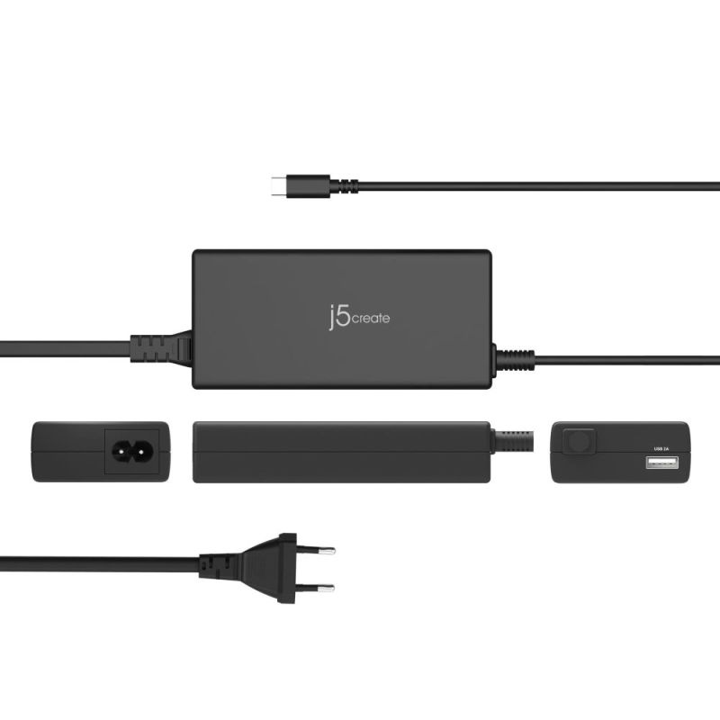 Сетевое зарядное устройство J5create Super Charger 100W Black (JUP2290C-EN)