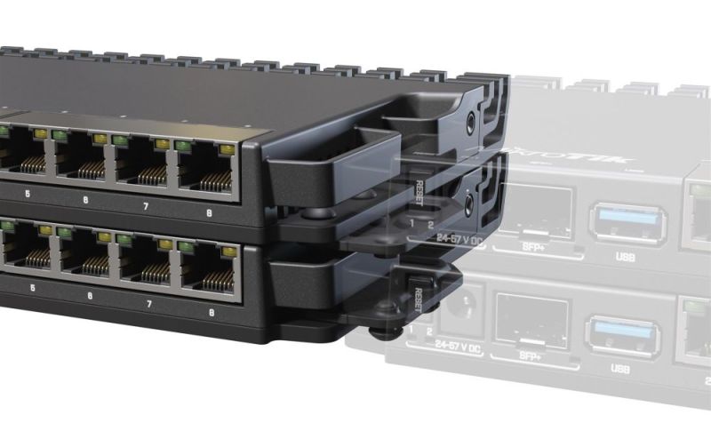 Крепёж для монтажа в стойку 19" MikroTik для RB5009UG+S+IN 1U (K-79)