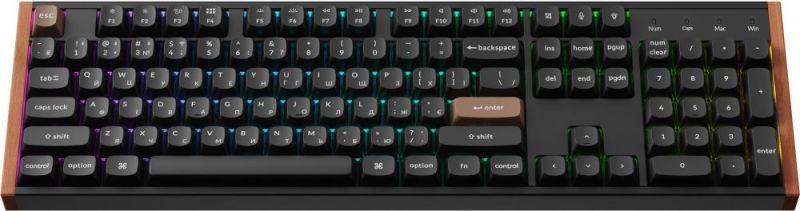 Клавиатура беспроводная Keychron K10 HE Magnetic Switch Black RGB (K10H-F1-UA)