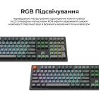 Клавіатура бездротова Keychron K10 Max Keychron Super Banana Switch Black RGB (K10M-H4-UA)