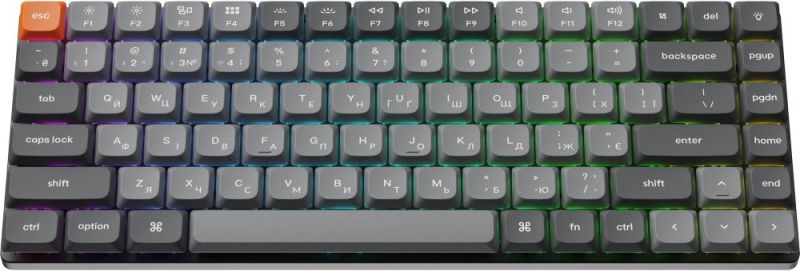 Клавиатура беспроводная Keychron K3 Max, Gateron MX 2.0 Brown, Hot-Swap, RGB UA Black (K3M-H3-UA)