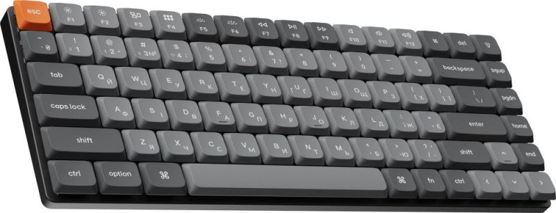 Клавиатура беспроводная Keychron K3 Max, Gateron MX 2.0 Brown, Hot-Swap, RGB UA Black (K3M-H3-UA)