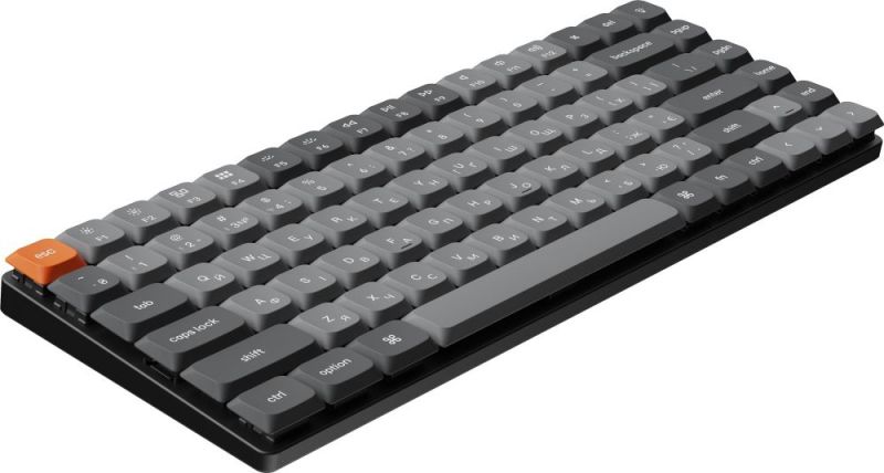 Клавиатура беспроводная Keychron K3 Max, Gateron MX 2.0 Brown, Hot-Swap, RGB UA Black (K3M-H3-UA)