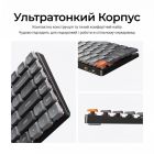 Клавіатура бездротова Keychron K5 Max, Gateron MX 2.0 Brown, Hot-Swap, RGB UA Black (K5M-H3-UA)