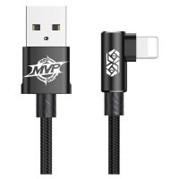 Кабель Baseus MVP USB - Lightning (M/M), 1.5A, 2 м Black (CALMVP-A01)