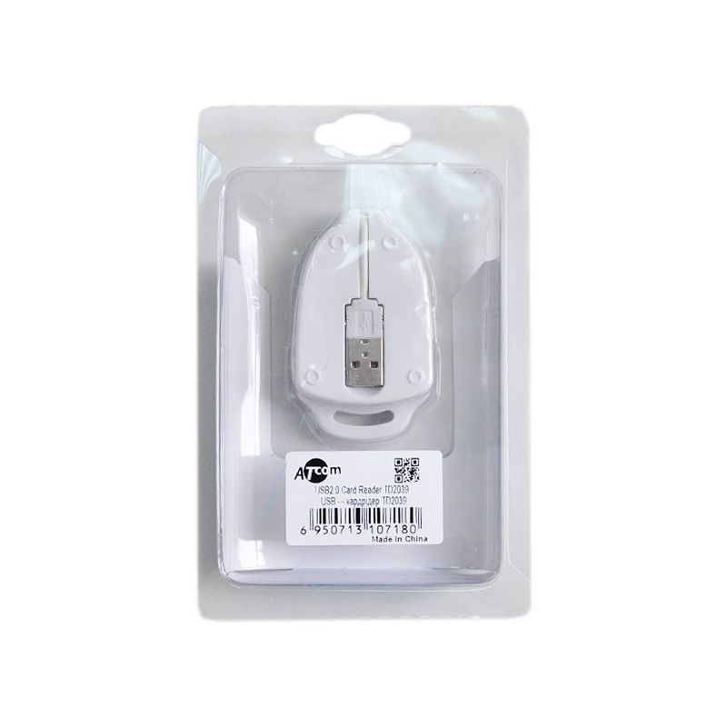 Картридер Atcom TD2039 USB2.0-MS/SD/TF/M2 (10718)